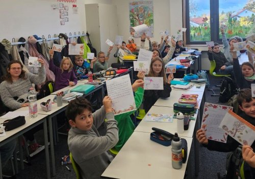 Unsere neue Brieffreundschaft mit der 5b der Mittelschule Essenbach